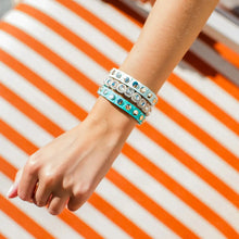 Load image into Gallery viewer, Smith &amp; Co Geometric Stretch Bracelet | Sea Foam