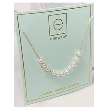 Load image into Gallery viewer, enewton 16&quot; Necklace Gold - Classic Beaded Bliss - 4mm Pearl