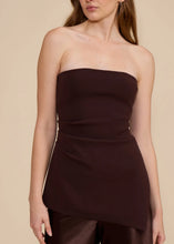 Load image into Gallery viewer, Lucy Paris Jeanie Sleeveless Knit Top | Brown
