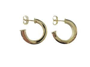 Sheila Fajl Bianca Hoops | Shiny 18K Gold Plated