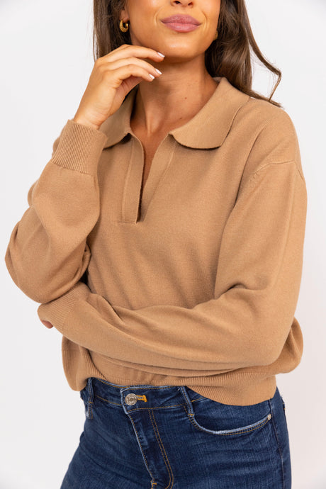 Karlie Camel Penelope Sweater
