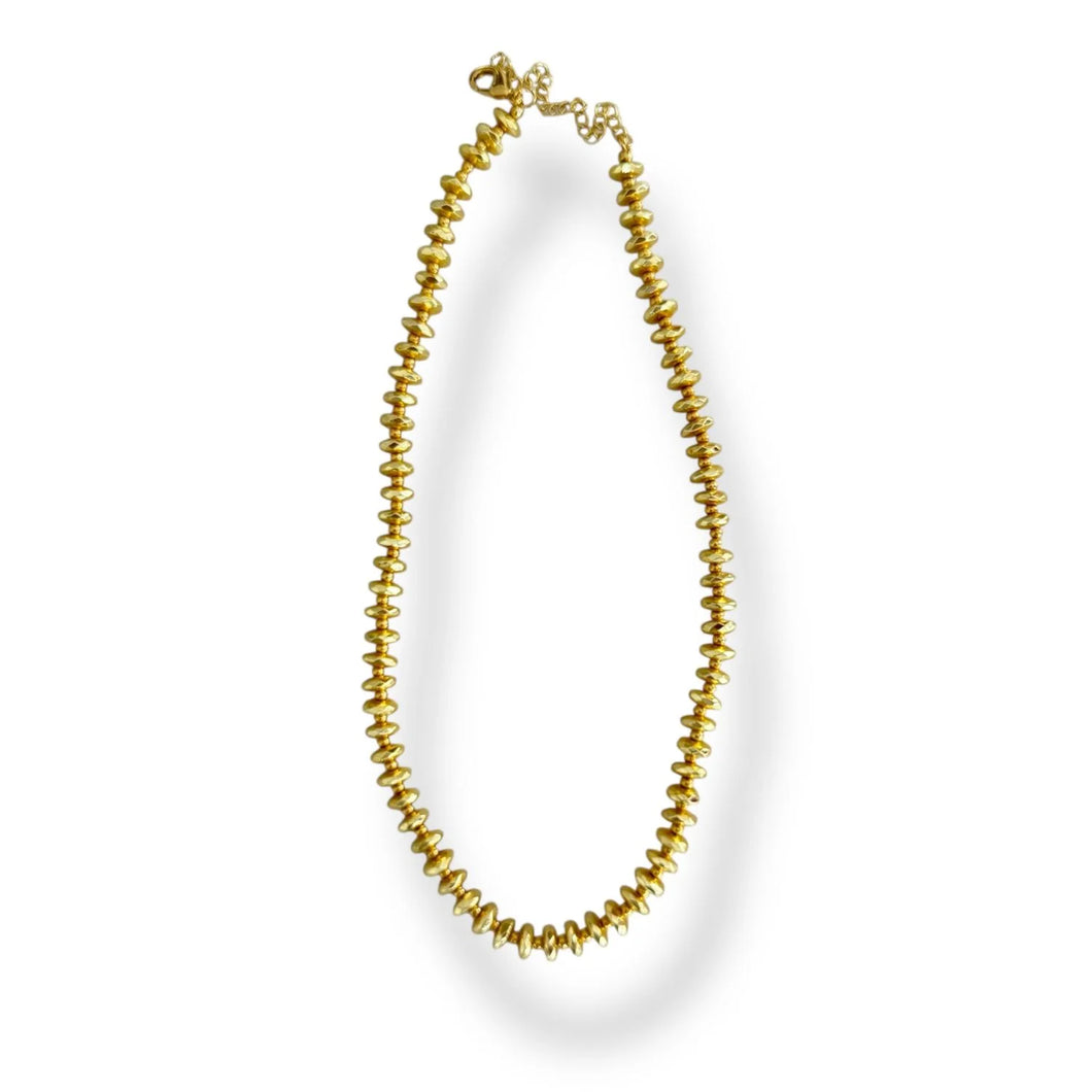 Smith & Co Acacia Necklace | Bright Gold