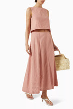 Load image into Gallery viewer, Mink Pink Paloma Low Back Top | Pink Stripe