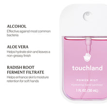 Load image into Gallery viewer, Touchland Berry Bliss Power Mist Hydrating Hand Sanitizer