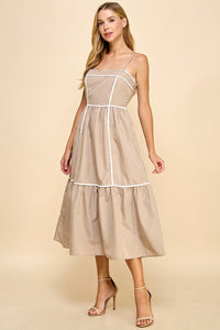 Kennedy Dress | Taupe