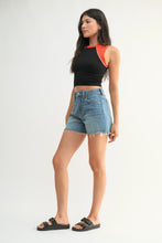 Load image into Gallery viewer, Winnie Fray Shorts | Medium Wash Denim