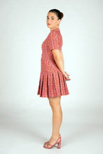 Load image into Gallery viewer, Val Dress | Pink Multi Tweed