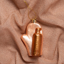 Load image into Gallery viewer, Self Tanning Foam Glass Ornament