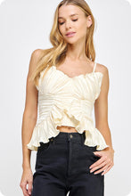 Load image into Gallery viewer, Catie Ruffle Top