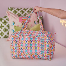 Load image into Gallery viewer, Laura Park Sumner Pink Weekender Duffle Bag