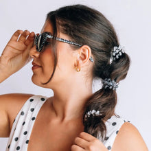Load image into Gallery viewer, Teleties Polka Dot Party Large Hair Ties
