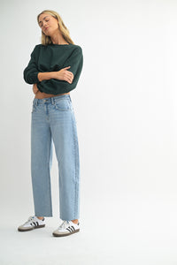 Miller Barrel Jean | Light Wash Denim
