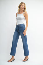 Load image into Gallery viewer, Delia Straight Jean | Dark Wash Denim