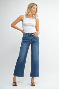 Delia Straight Jean | Dark Wash Denim