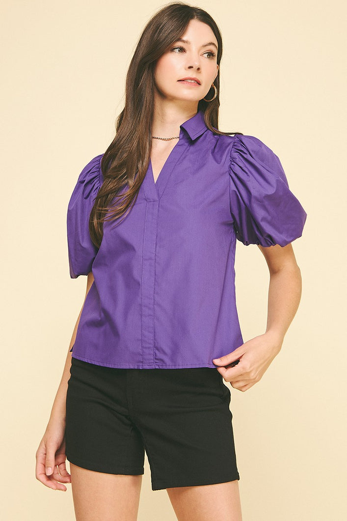 Kimmy Top | Purple
