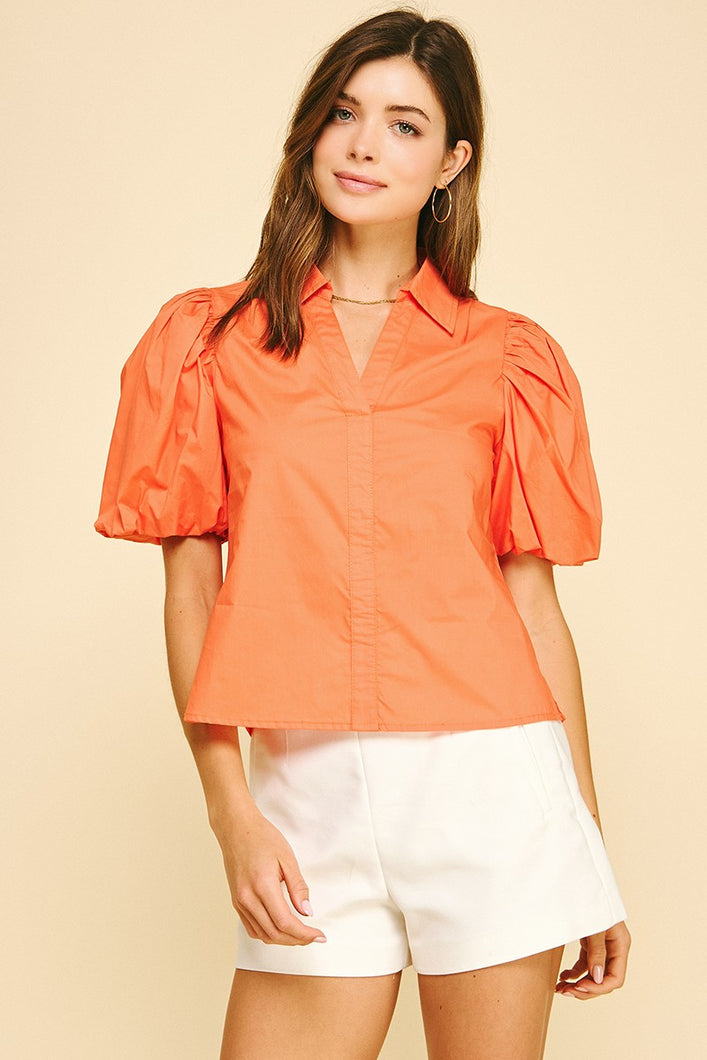 Kimmy Top | Orange