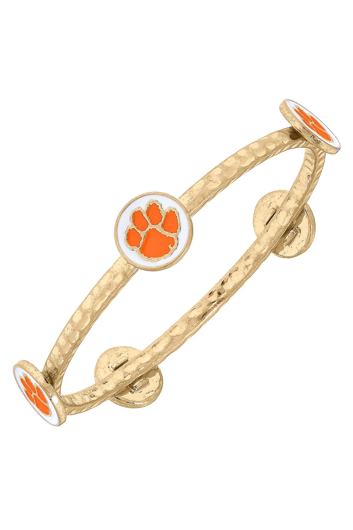 Clemson Tigers Enamel Claudia Bangle | Orange