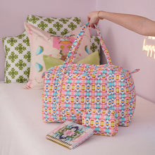 Load image into Gallery viewer, Laura Park Sumner Pink Weekender Duffle Bag