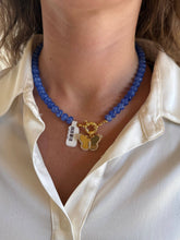 Load image into Gallery viewer, Blue Gemstone Necklace
