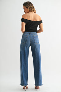 Kelly Straight Jean | Medium Wash Denim