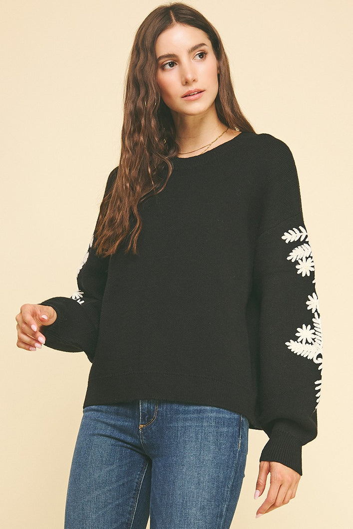 Penelope Sweater | Black