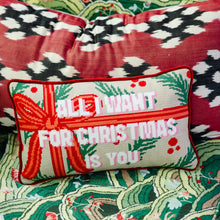 Load image into Gallery viewer, AllI Want Needlepoint Pillow