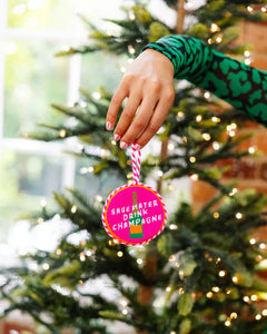 Save Water Needlepoint Ornament
