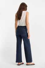Load image into Gallery viewer, Good American Soft Tech Good Waist Palazzo Ankle Jeans | Indigo