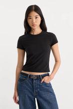 Load image into Gallery viewer, Good American The Baby Tee | Black