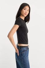 Load image into Gallery viewer, Good American The Baby Tee | Black