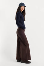 Load image into Gallery viewer, Good American Good Waist Palazzo Ankle Jeans | Espresso