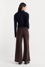 Load image into Gallery viewer, Good American Good Waist Palazzo Ankle Jeans | Espresso