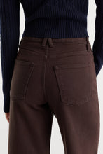 Load image into Gallery viewer, Good American Good Waist Palazzo Ankle Jeans | Espresso