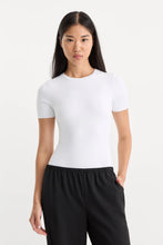 Load image into Gallery viewer, Good American The Sculpting Modern Bodysuit | White