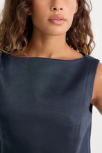 Load image into Gallery viewer, Good American The Satin Top | New Navy