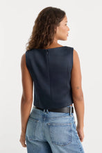 Load image into Gallery viewer, Good American The Satin Top | New Navy