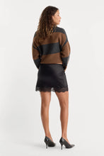 Load image into Gallery viewer, Good American The Lace Trim Skirt | Black