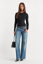 Load image into Gallery viewer, Good American The Sculpting Modern Long Sleeve Bodysuit | Black