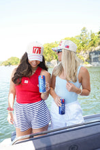 Load image into Gallery viewer, 1776 Blue and Red Stripe Hat