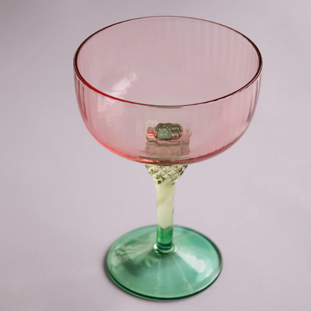 Beatriz Glass Aquarelle Coupe | Multi