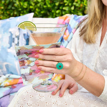 Load image into Gallery viewer, Laura Park Antigua Smile Cocktail Napkins