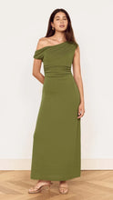 Load image into Gallery viewer, Mink Pink Aster Mesh Midi Dress | Khaki