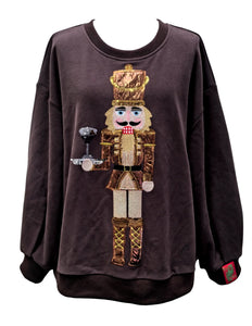 Queen of Sparkles Espresso Martini Nutcracker Sweatshirt