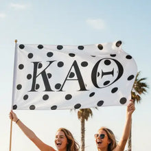 Load image into Gallery viewer, Polka Dot Sorority Flag