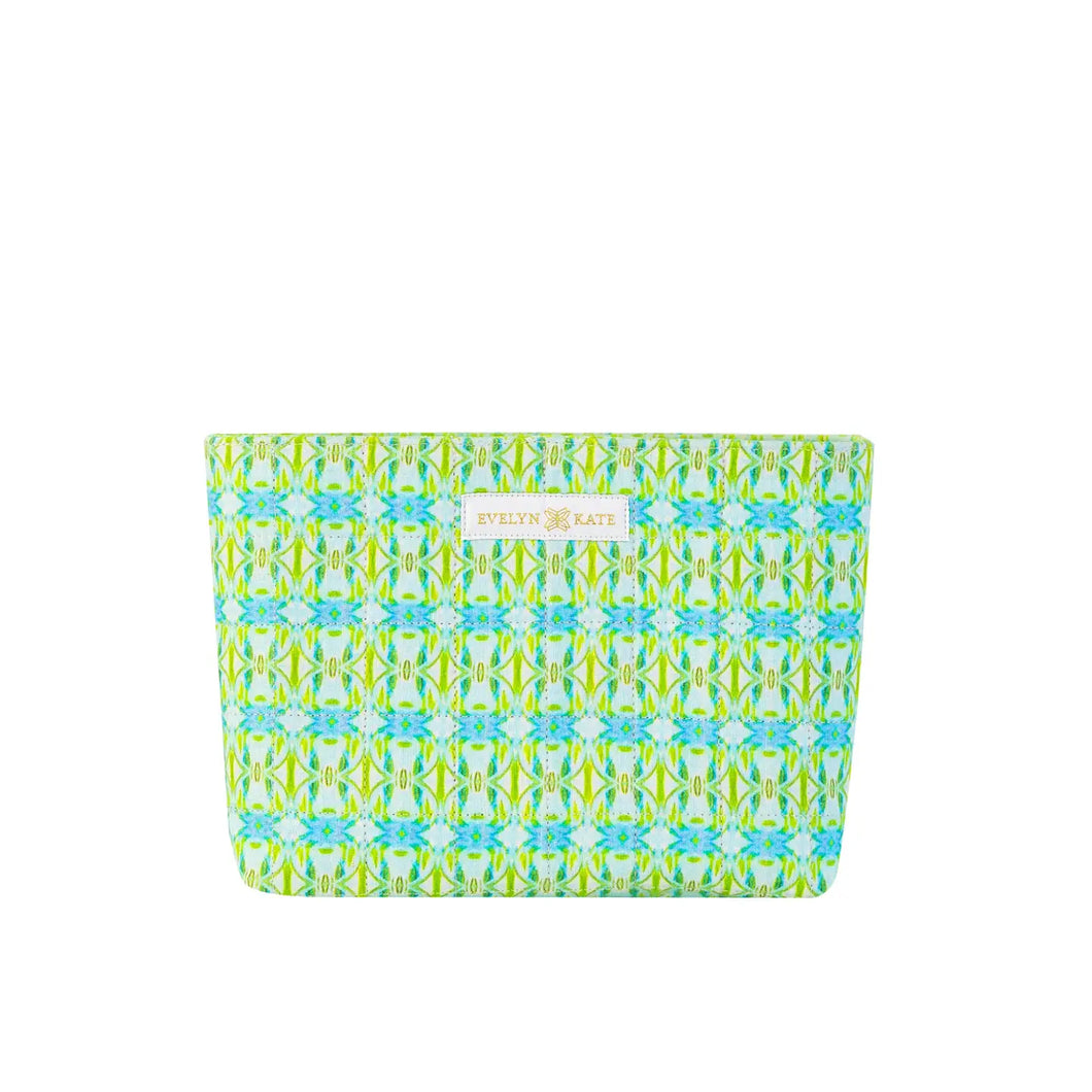 Georgia Mirror Quilted Zipper Pouch