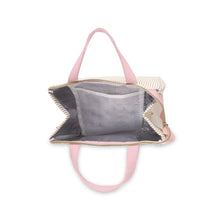 Load image into Gallery viewer, Kate Spade Lunch Bag | Gold Pinstripe