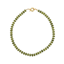 Load image into Gallery viewer, Fern Green Gemstone Necklace