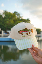 Load image into Gallery viewer, Catch You Later Green Stripe Hat