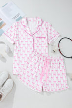 Load image into Gallery viewer, Coquette Bow Pajama Set