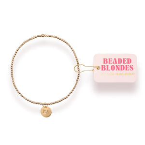 Beaded Blondes Sorority Charm Bracelet